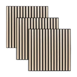 Lot de 3 panneaux décoratifs tasseaux bois Colva*ATMOSPHERA Online