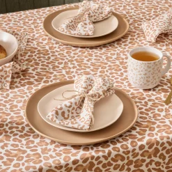 Lot de 4 serviettes de table "Leopadi"*ATMOSPHERA Online