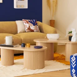 Lot de 2 tables basses "Soleya"*ATMOSPHERA New