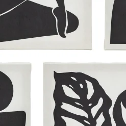 Lot de 5 toiles imprimées