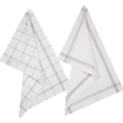 Lot de 2 torchons coton*ATMOSPHERA Discount