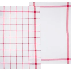 Lot de 2 torchons coton*ATMOSPHERA Hot