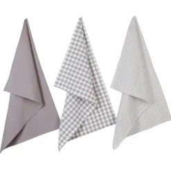 Lot de 3 torchons coton*ATMOSPHERA Clearance