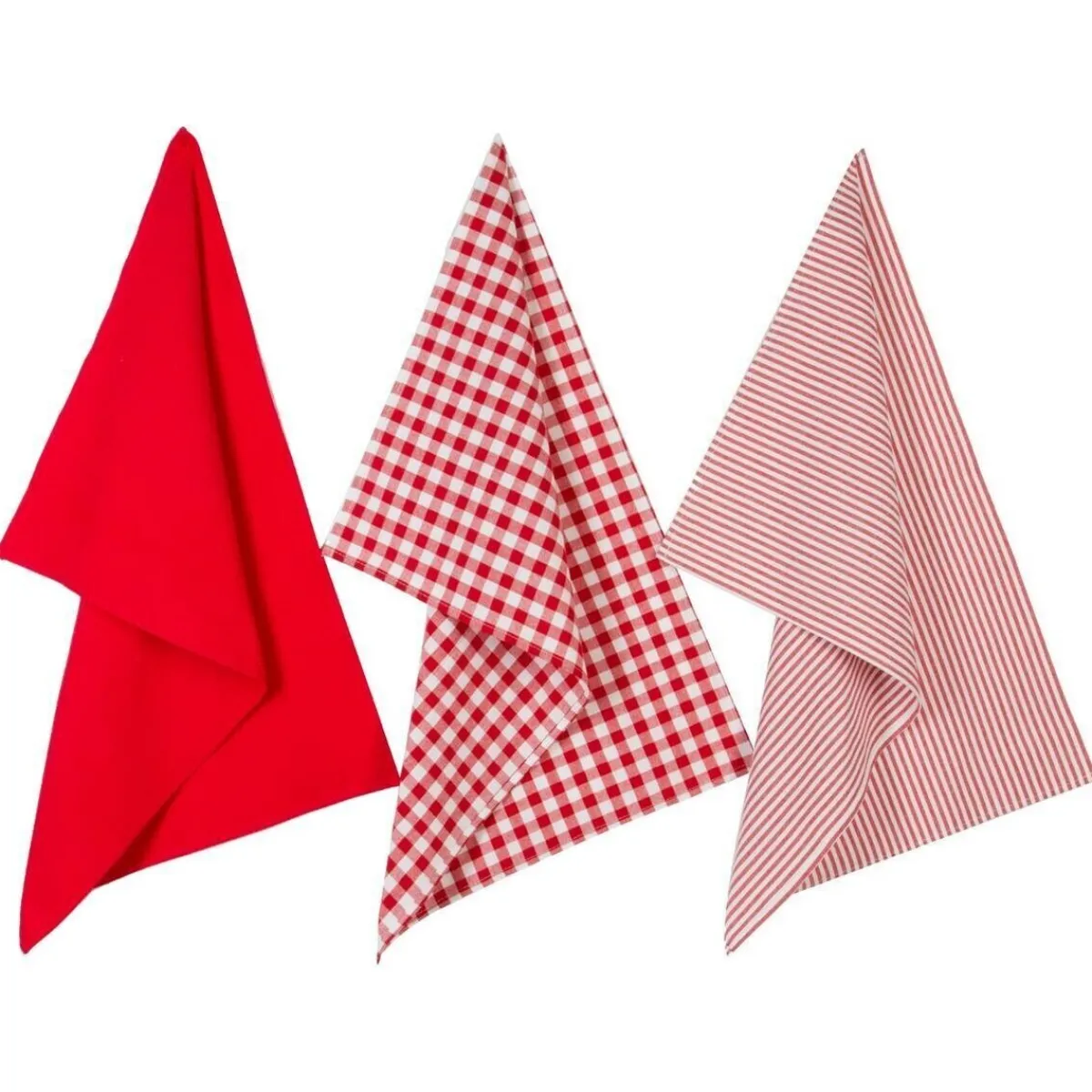 Lot de 3 torchons coton*ATMOSPHERA Clearance