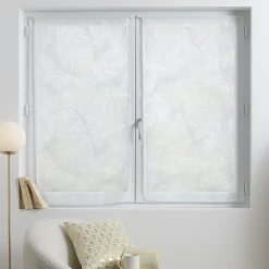 Lot de 2 voilages "Feuille"*ATMOSPHERA Hot