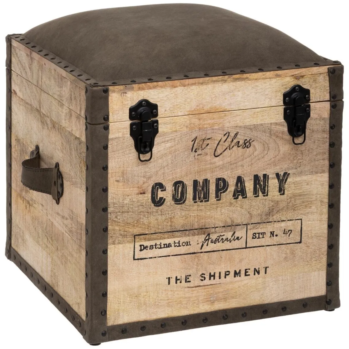 Malle pouf "Colonial"*ATMOSPHERA Clearance