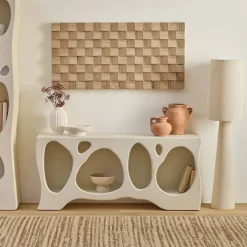 Meuble bas 4 étagères "Chesni"*ATMOSPHERA Clearance