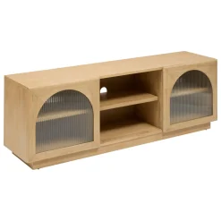 Meuble TV 2 portes 3 étagères "Lousada"*ATMOSPHERA Outlet