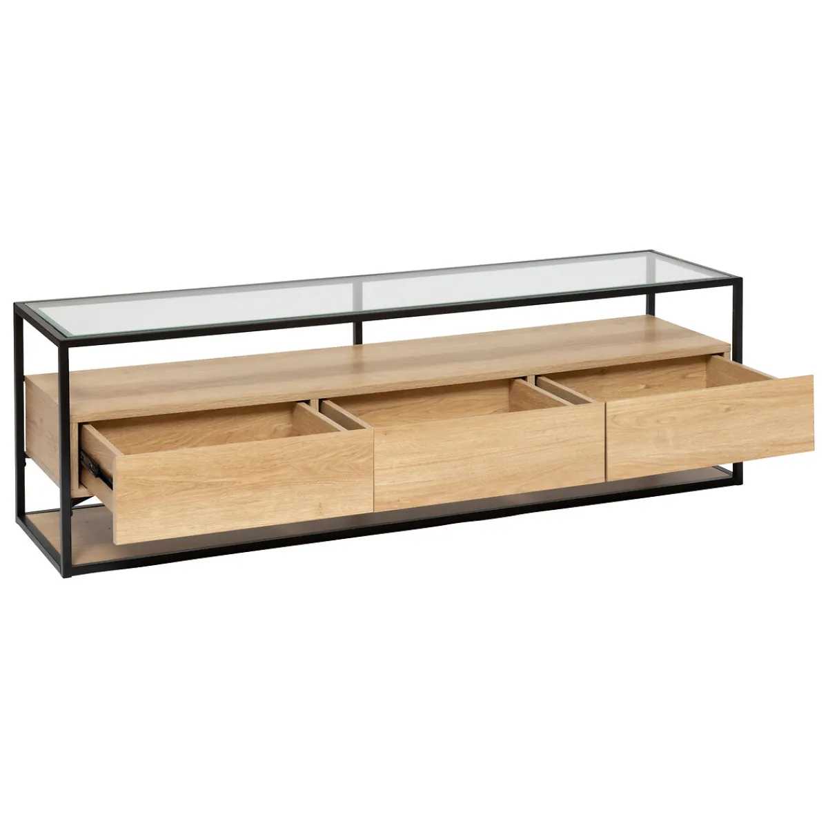 Meuble TV 3 tiroirs "Aldea"*ATMOSPHERA Sale