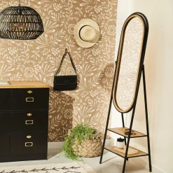 Miroir sur pied "Mael"*ATMOSPHERA New