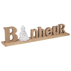 Mot à poser bouddha "Bonheur"*ATMOSPHERA