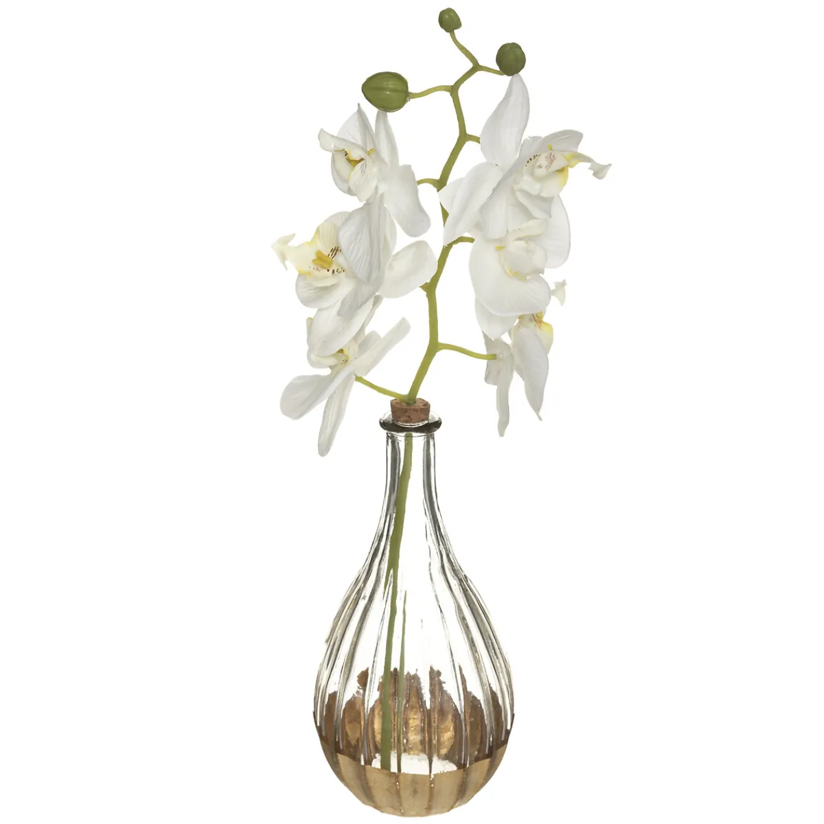Orchidée artificielle "Edi" avec vase*ATMOSPHERA Clearance