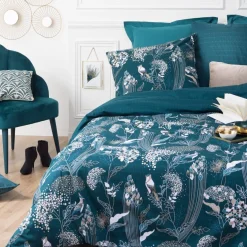 Parure de lit 3 pièces "Art Déco Paon"*ATMOSPHERA Online