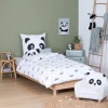 Parure de lit 2 pièces enfant Panda "Andy"*ATMOSPHERA Hot