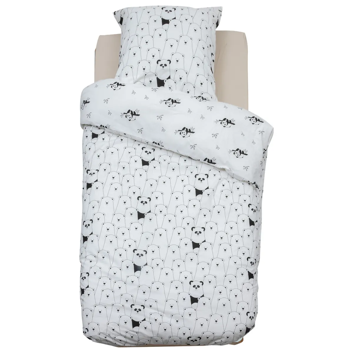 Parure de lit 2 pièces enfant Panda "Andy"*ATMOSPHERA Hot