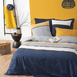 Parure de lit 3 pièces "Etnik rayé"*ATMOSPHERA Outlet