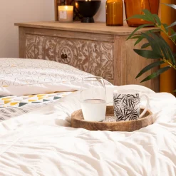 Parure de lit 3 pièces imprimée