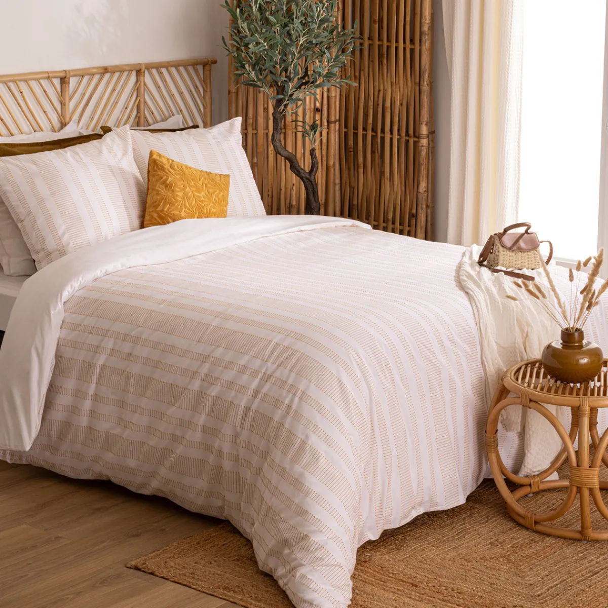 Parure de lit 3 pièces "Isao"*ATMOSPHERA Outlet