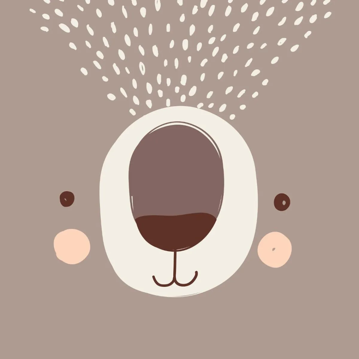 Parure de lit enfant 2 pièces "Ours"*ATMOSPHERA