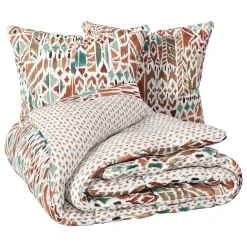 Parure de lit imprimée "Ikat"*ATMOSPHERA Outlet