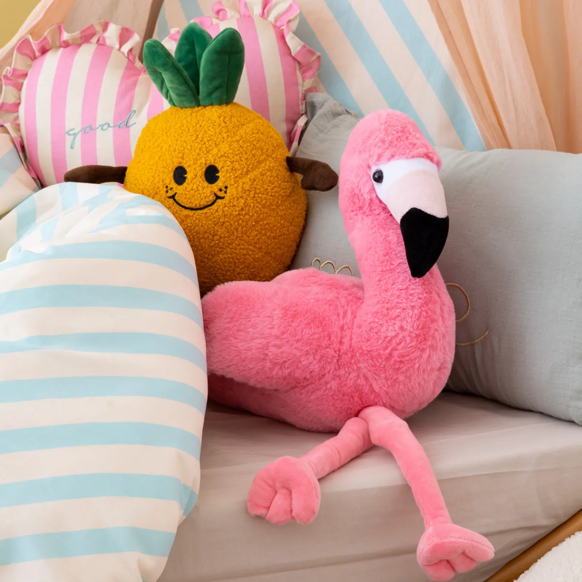 Peluche Flamant rose "Mingo"*ATMOSPHERA Sale