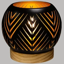 Photophore boule LED métal*ATMOSPHERA New