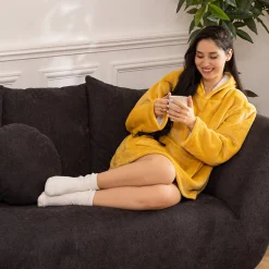 Plaid à manches capuche*ATMOSPHERA