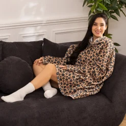 Plaid à manches "Hoodie"*ATMOSPHERA New