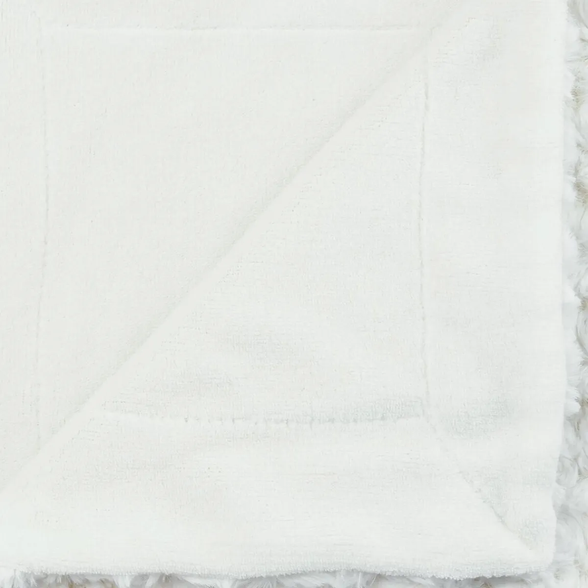 Plaid "Bouclette" fausse fourrure*ATMOSPHERA Clearance