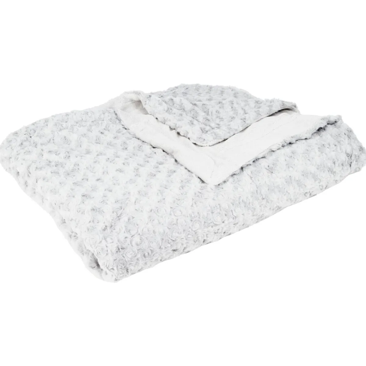 Plaid "Bouclette" fausse fourrure*ATMOSPHERA Online