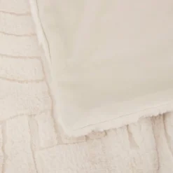 Plaid fausse fourrure jacquard "Arka"*ATMOSPHERA Clearance