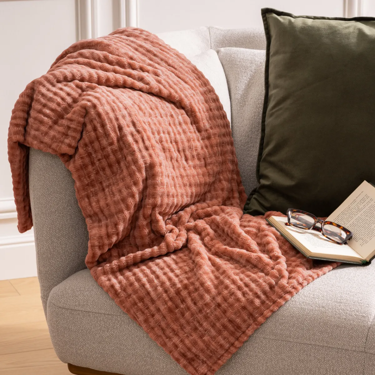 Plaid flanelle 3D "Viggo"*ATMOSPHERA Hot