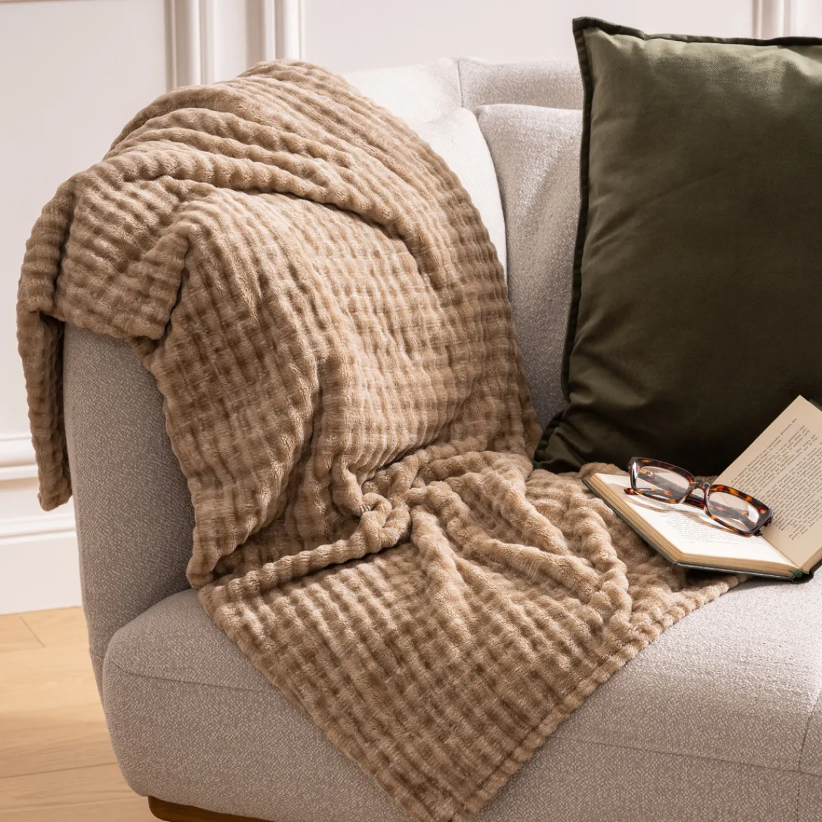 Plaid flanelle 3D "Viggo"*ATMOSPHERA Hot