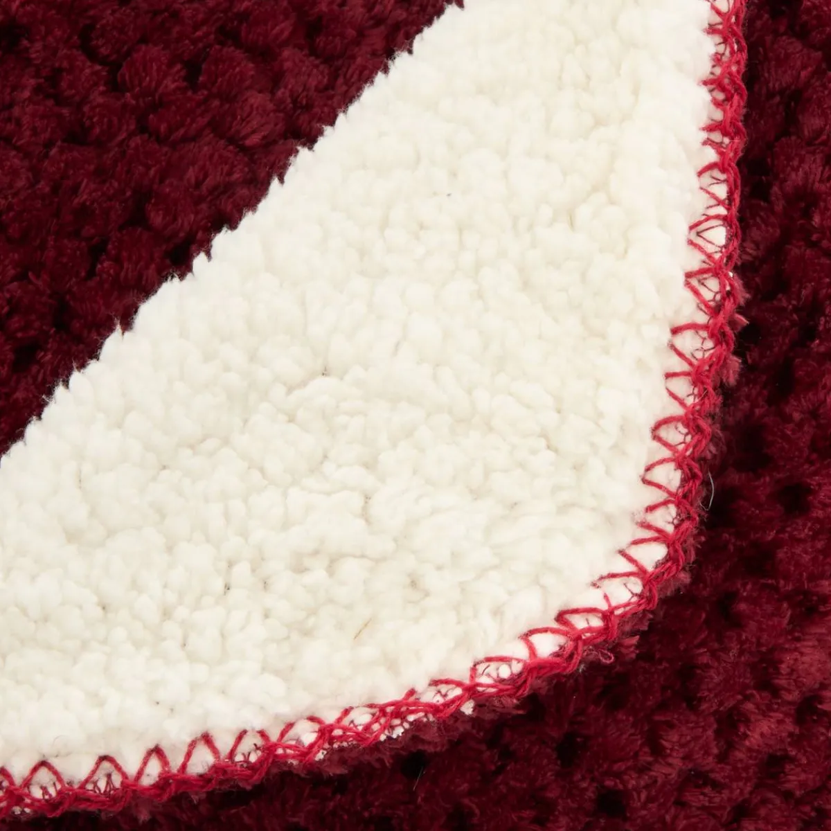 Plaid flanelle effet sherpa "Lyno"*ATMOSPHERA Best