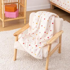 Plaid flanelle enfant "Amour"*ATMOSPHERA Hot