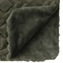 Plaid "Mara" fausse fourrure*ATMOSPHERA Hot