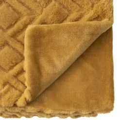 Plaid "Mara" fausse fourrure*ATMOSPHERA Outlet