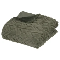 Plaid "Mara" fausse fourrure*ATMOSPHERA Clearance