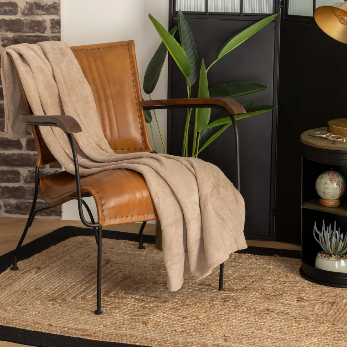 Plaid microfibre*ATMOSPHERA New