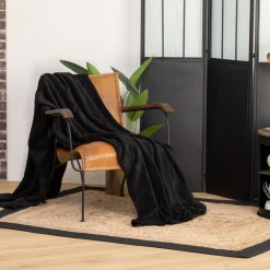 Plaid microfibre*ATMOSPHERA Outlet