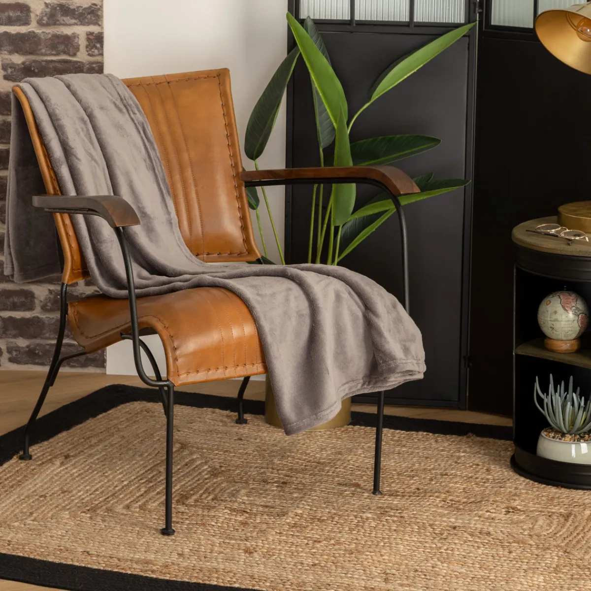 Plaid microfibre*ATMOSPHERA New