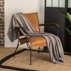 Plaid microfibre*ATMOSPHERA Outlet