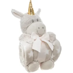 Plaid peluche "Licorne"*ATMOSPHERA Clearance
