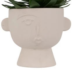 Plante artificielle en pot