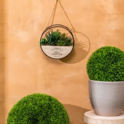 Plante artificielle suspendue "Krist"*ATMOSPHERA Hot