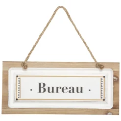 Plaque de porte bois*ATMOSPHERA Outlet