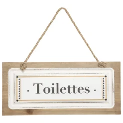 Plaque de porte bois*ATMOSPHERA Outlet