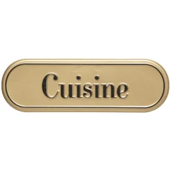 Plaque de porte métal "Becky"*ATMOSPHERA New