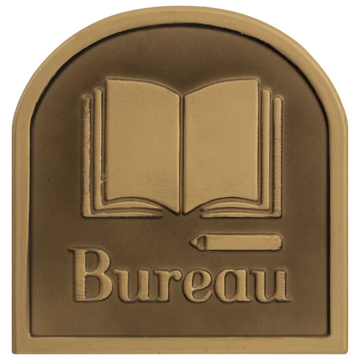 Plaque porte métal "Mattia"*ATMOSPHERA