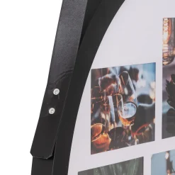 Pêle-mêle rond avec lanière "Aya"*ATMOSPHERA